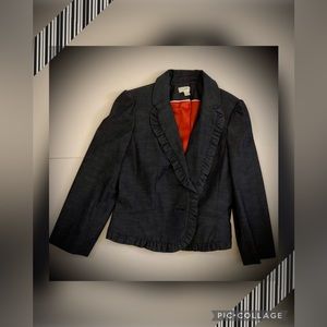 (2)Loft grey blazer